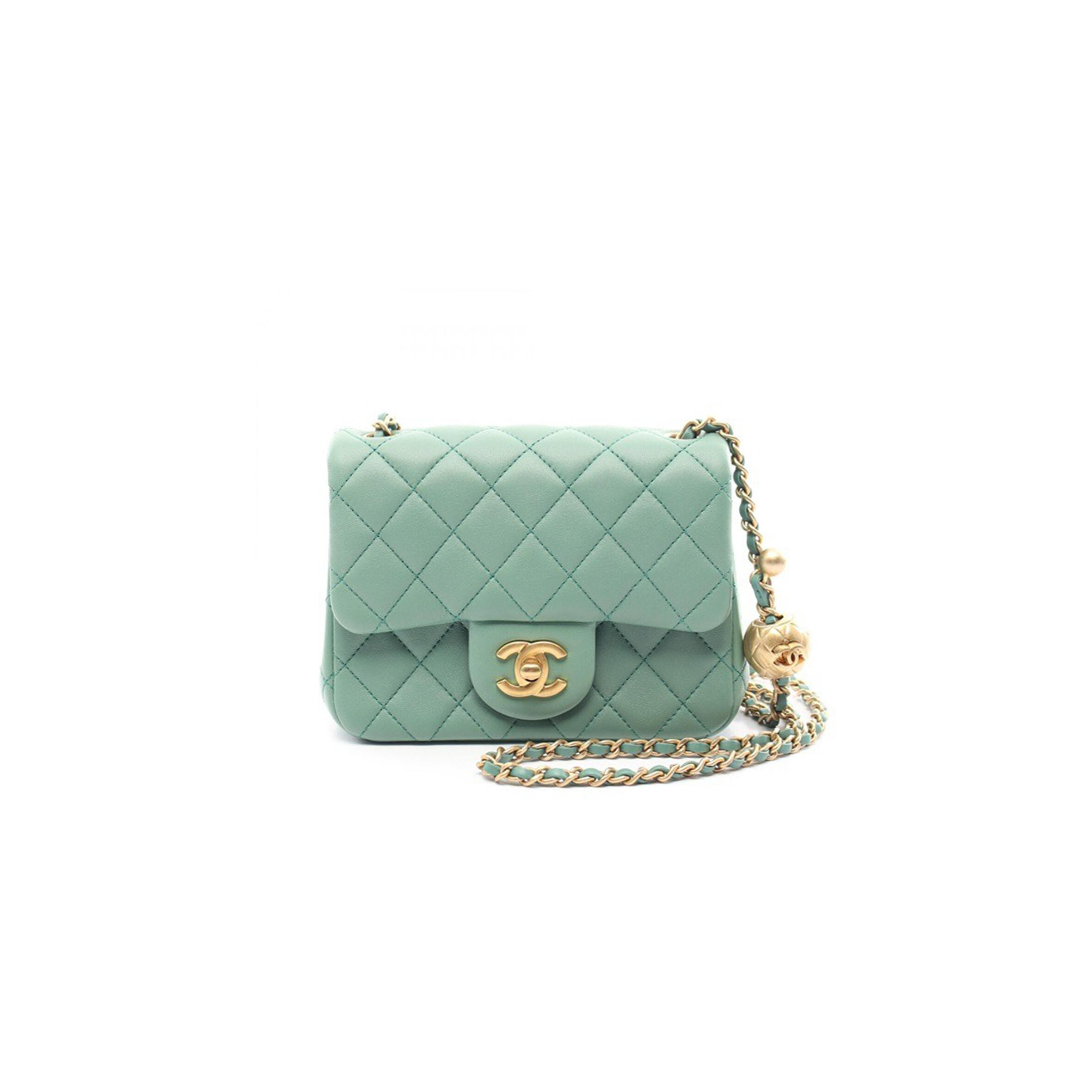 CHANEL PEARL CRUSH MINI SQUARE FLAP BAG AS1786 (17*14*8cm)